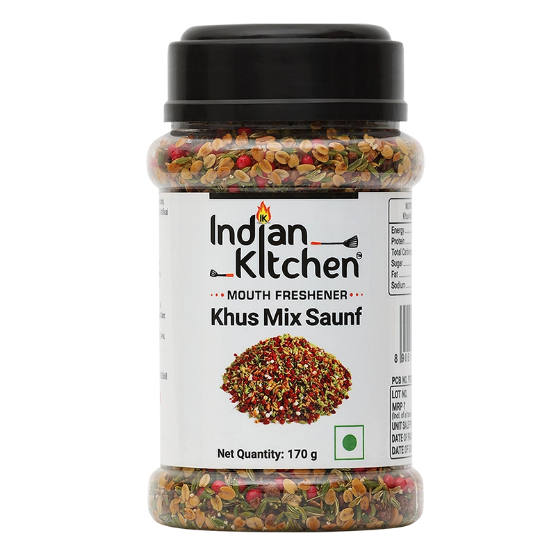 Indian Kitchen Khus Mix Saunf 170g Indian Kitchen Khus Mix Saunf 170g - Indian Kitchen